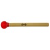 Mailloche de surdo bois 30cm (3°) - Rouge